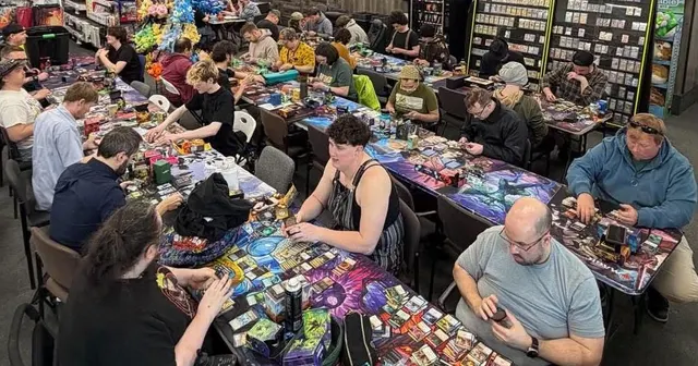 'Open tables' provide a space for beginners and experts to play Dungeons & Dragons, MTG and more — image from The Ellsworth American