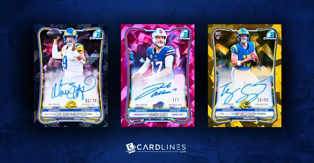 2026 Bowman Football Sapphire Edition Review: Checklist, Chases And Box Value — image from Cardlines