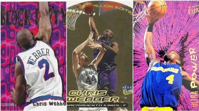 The Cards That Showcase Chris Webber’s Unique Game — image from Sports Illustrated