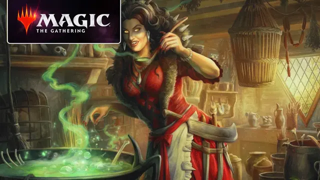 Witchy MTG card spikes 1,100% after cooking up a Commander combo in Reality Fracture — image from Wargamer