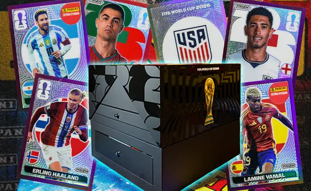 Panini Drops $15,000 World Cup Prizm Sticker Set with Messi and Yamal 1-of-1s — image from Sole Retriever