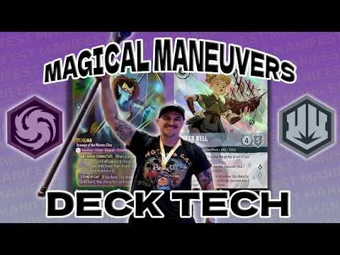 Magical Maneuvers Ep. 10 | Set 14 Purple Steel Deck Tech | Dad Lore| Disney Lorcana — image from YouTube