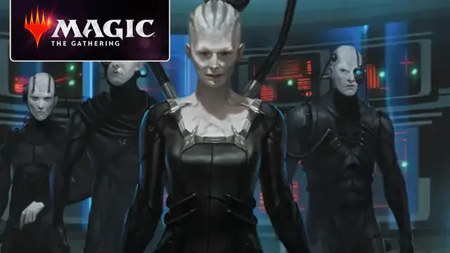 The MTG Star Trek Borg deck has four mighty Commander options — image from Wargamer
