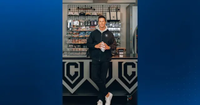 Tom Brady-owned card shop opening Pittsburgh location — image from WPXI