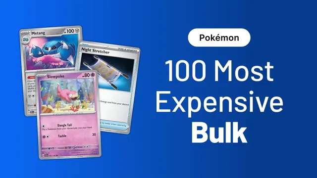 The 100 Most Expensive "Bulk" Pokémon Cards Right Now - October 2026 — image from TCGplayer Infinite