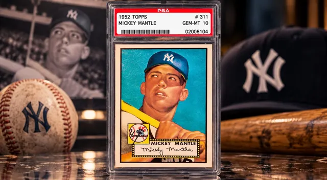 You Won't Believe How Much This Rare PSA 10 1952 Topps Mickey Mantle Card Reportedly Sold For — image from TotalProSports