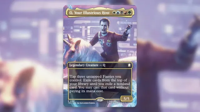 Insane New MTG Star Trek Legend Turns Faeries Into Free Spells — image from MTG Rocks