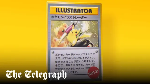 A Pokémon card for £12m? The art auction revolution is here — image from The Telegraph