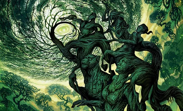Top 10 Forests — image from EDHREC