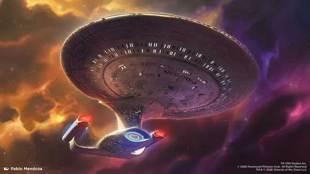 Exclusive: Star Trek is bringing a Red Tolarian Terror to Magic: The Gathering, and we have yet… — image from TechRadar