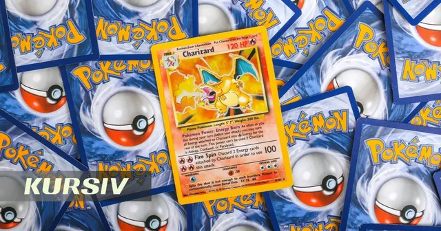 Vintage Pokémon cards rise 60% this year, outperforming Bitcoin and gold — image from Kursiv Media