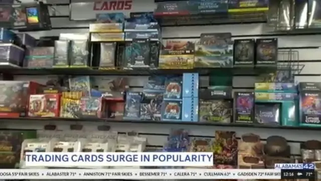 Trading cards surge in popularity — image from Yahoo
