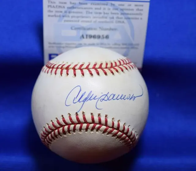 Andre Dawson PSA DNA Cert Autograph Major League OML Signed Baseball — image from Fanatics Collect (ex-PWCC)