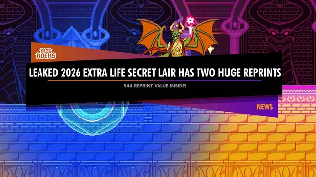 Surprisingly Valuable MTG Pixel Art Secret Lair Gets Leaked — image from MTG Rocks